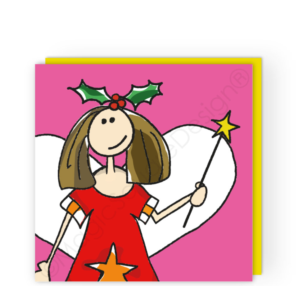 Angelic Christmas Card