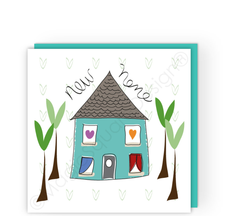 New Home Greetings Card