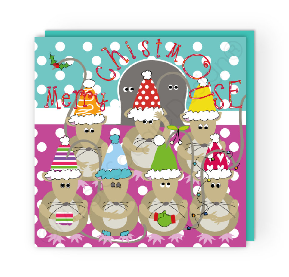 Christmouse Christmas Card