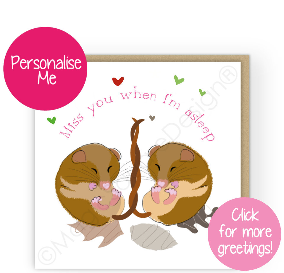 Shhhhh Hearts Greeting Cards