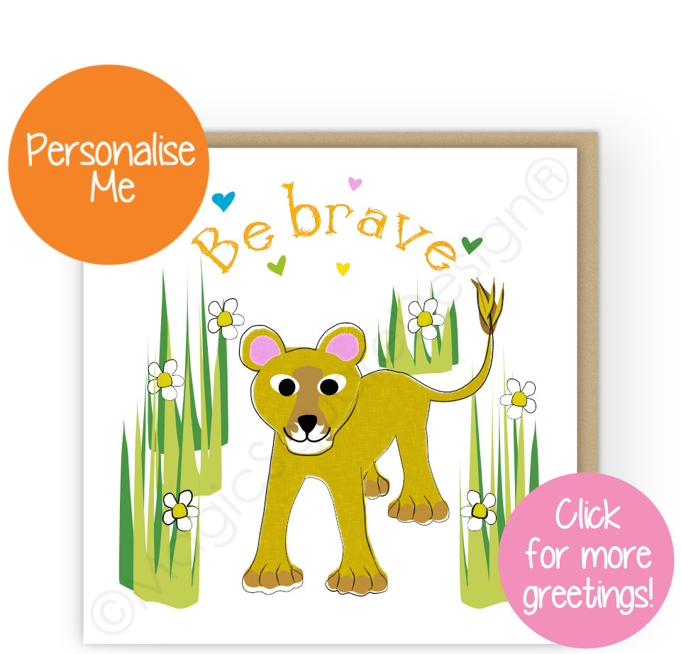 Lioness Hearts Greetings Cards