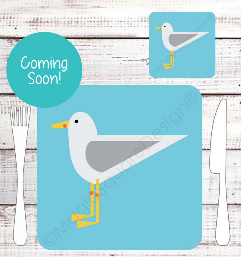 Seagull Tablemats & Coasters